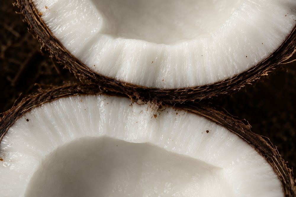 Fresh coconut representing whole-food ingredient integrity